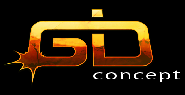 Identité visuelle 2 de GDI Concept - Groupe de musique